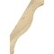 Ekena Millwork 6"W x 14"D x 22"H Funston Rough Sawn Knee Brace, Douglas Fir BRC06X14X22FST00RDF - alternate 4